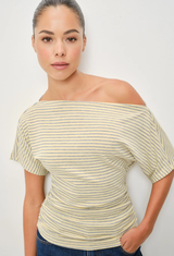 Easygoing Striped Top