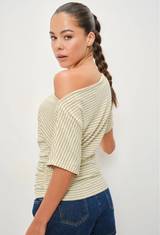 Easygoing Striped Top