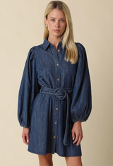 Indigo Denim Dress