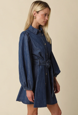 Indigo Denim Dress