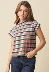 Mayfield Mock Neck Tee