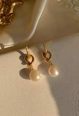 Baroque Pearl Drop Earrings