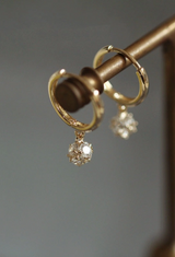 Dainty Ball Drop Huggies