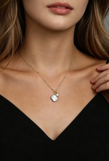 Baroque Square Pearl Necklace