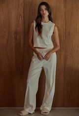 Cotton Pointelle Top