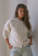 Cozy Oatmeal Cardigan