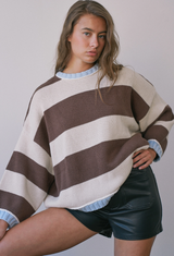 Blueberry Mocha Sweater