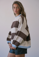 Blueberry Mocha Sweater