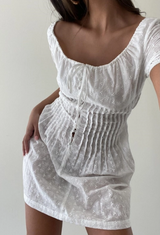 Something Sweet Eyelet Mini Dress