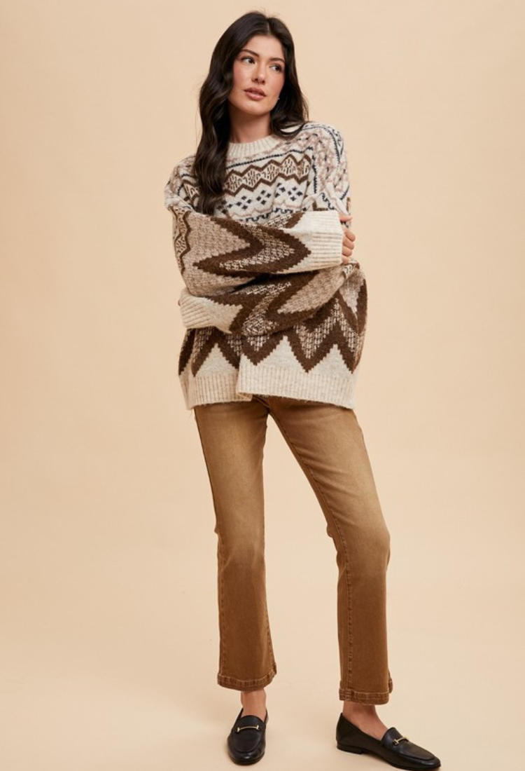 Fair Isle Hugs Sweater