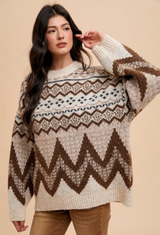 Fair Isle Hugs Sweater