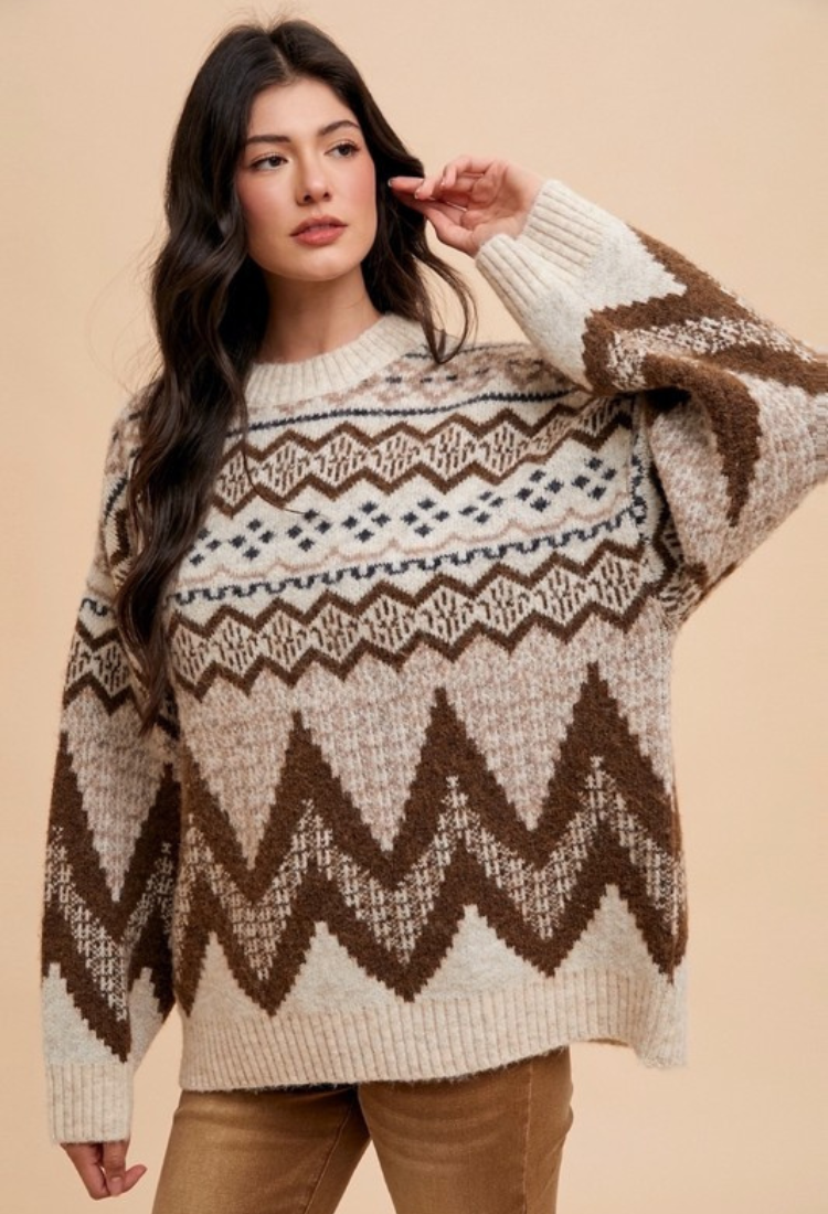 Fair Isle Hugs Sweater