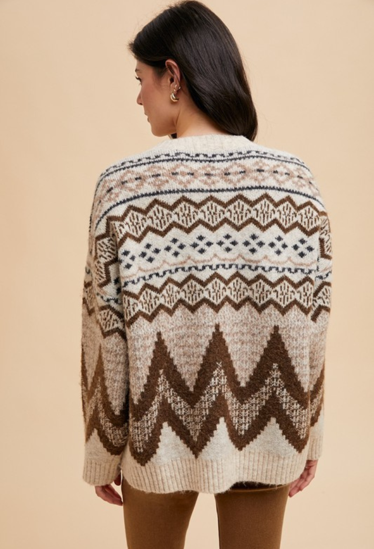 Fair Isle Hugs Sweater