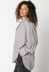 Espresso Stripes Top