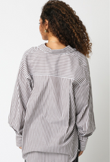 Espresso Stripes Top
