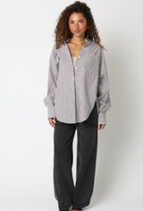 Espresso Stripes Top