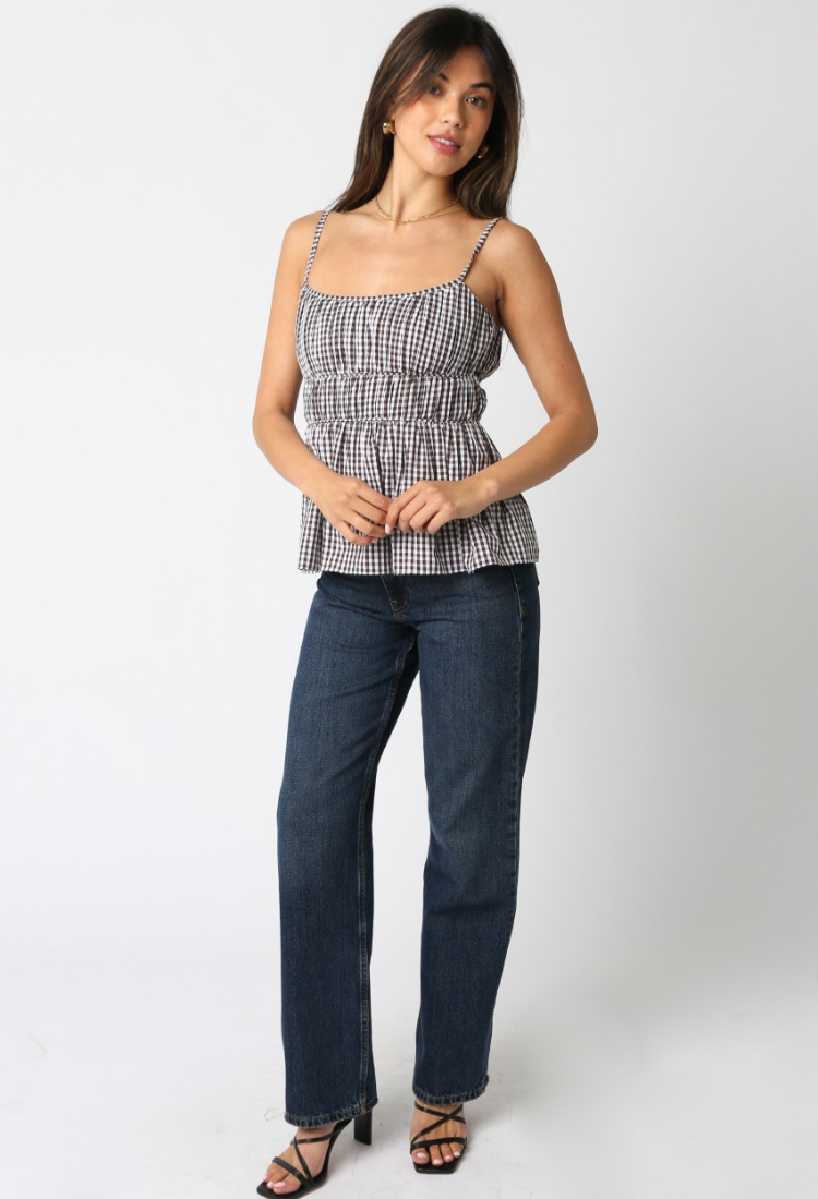 Chelsea Checkered Top