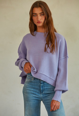 Up North Lavender Sweater