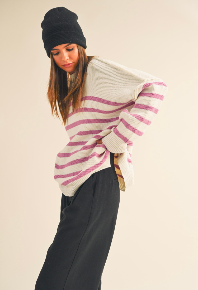 Candy Cane Stripes Sweater
