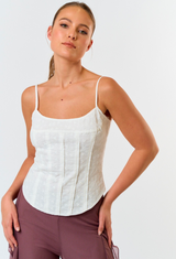 Dainty Daisy Eyelet Top