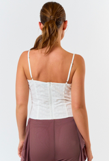 Dainty Daisy Eyelet Top