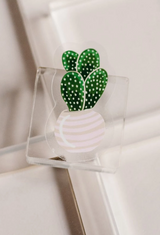 Transparent Cactus Sticker