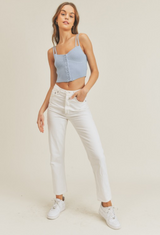 Cloudless Sky Knit Top