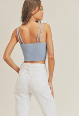 Cloudless Sky Knit Top
