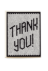 Retro Tile Thank You Card