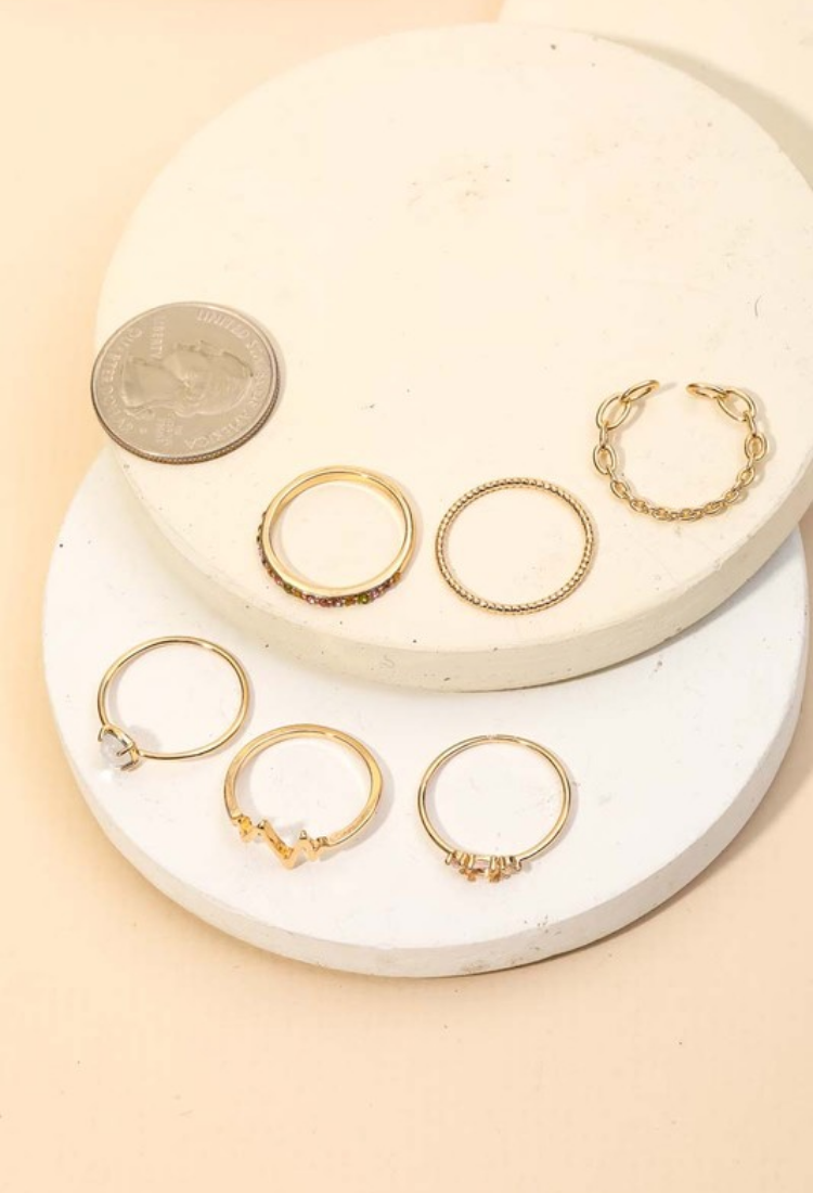 Oh So Chic Rings