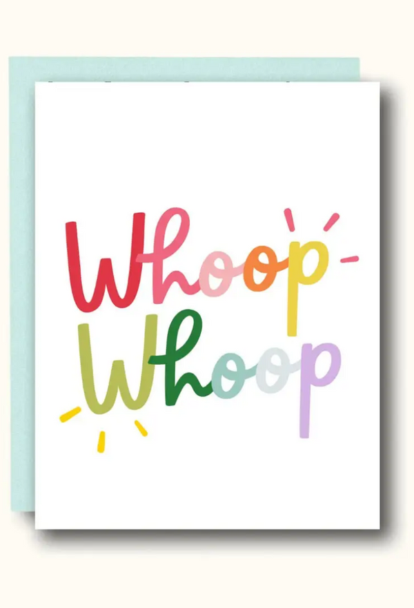 "Whoop Whoop" Greeting Card