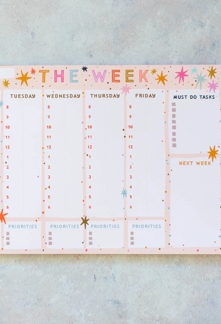 The Week Planner Pad