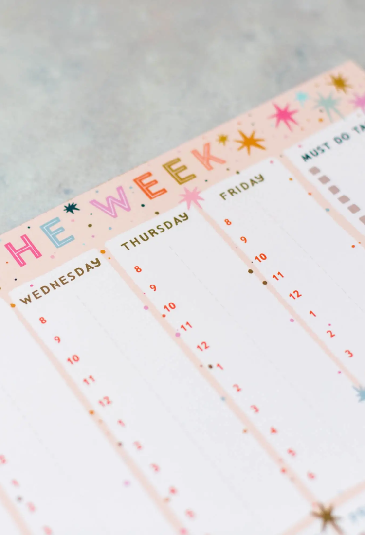 The Week Planner Pad