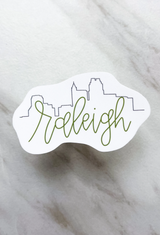 Raleigh Skyline Sticker | Raleigh NC Sticker