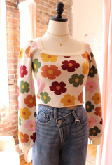 Flower Power Sweater