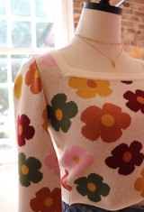 Flower Power Sweater