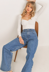 Throwback Denim Pants