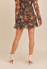 Marigold Floral Skirt