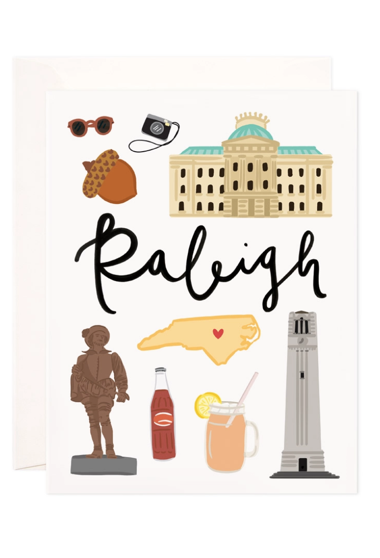 Raleigh Greeting Card