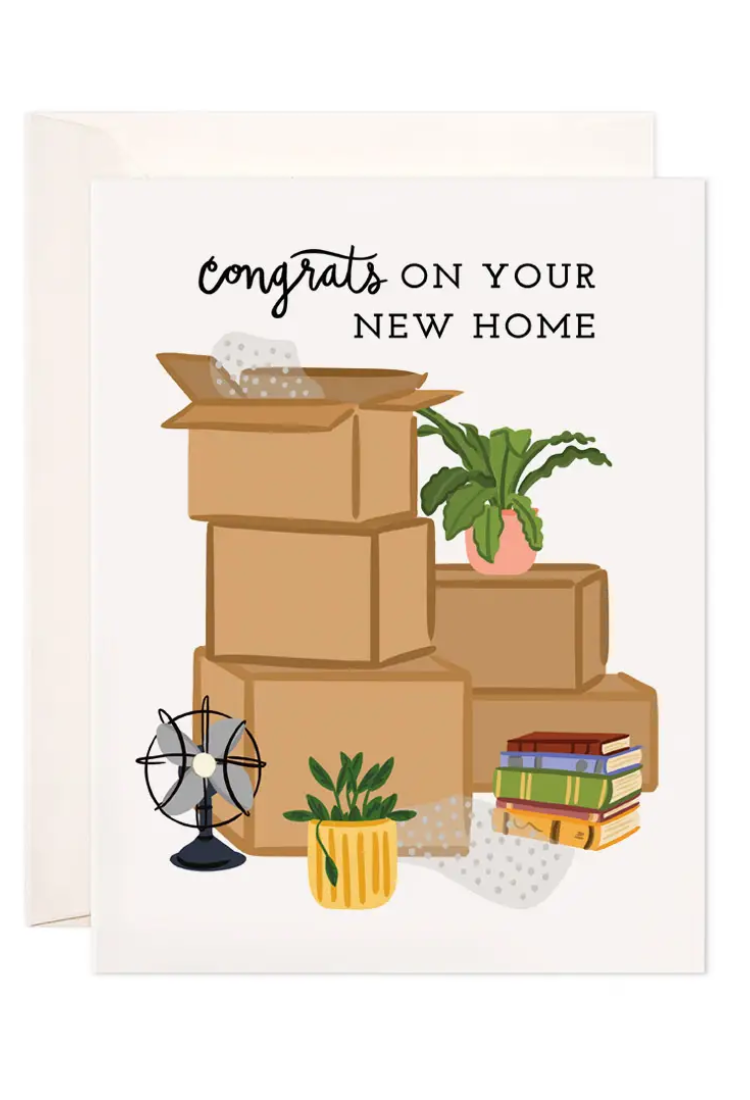 Moving Boxes Greeting Card