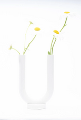 U Shaped Flower Vase