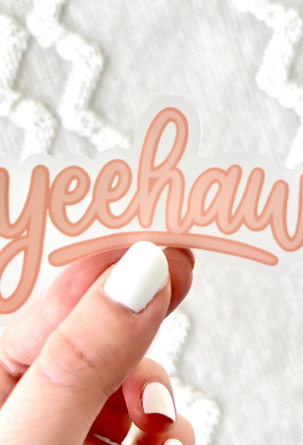 Yeehaw Sticker