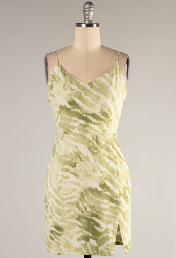 Lime Zest Mini Dress