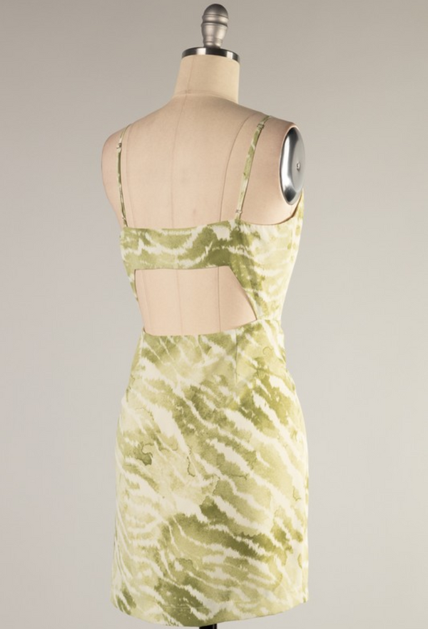 Lime Zest Mini Dress