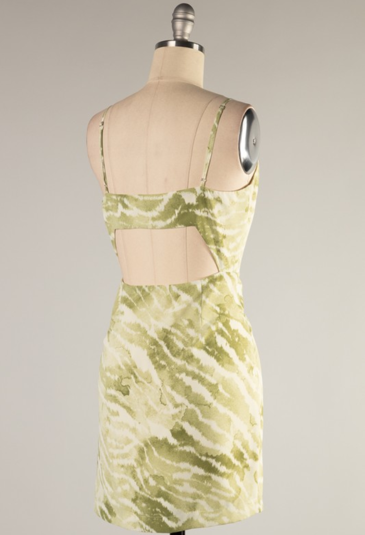 Lime Zest Mini Dress