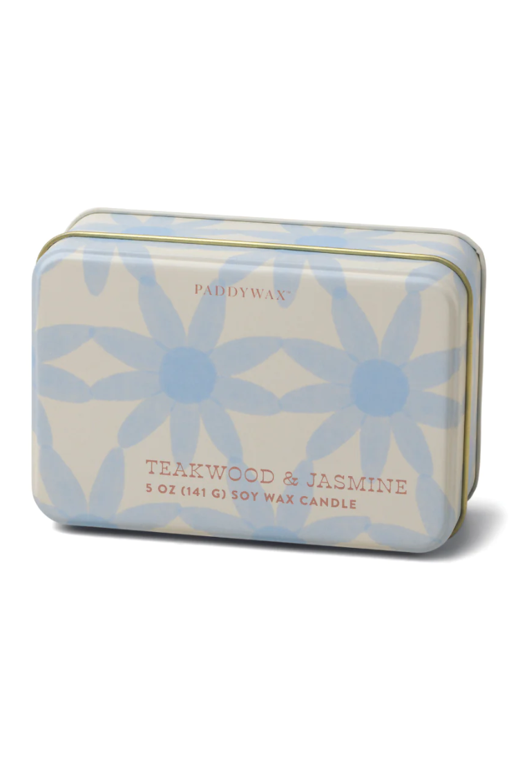 Everyday Tin 5oz. | Teakwood & Jasmine