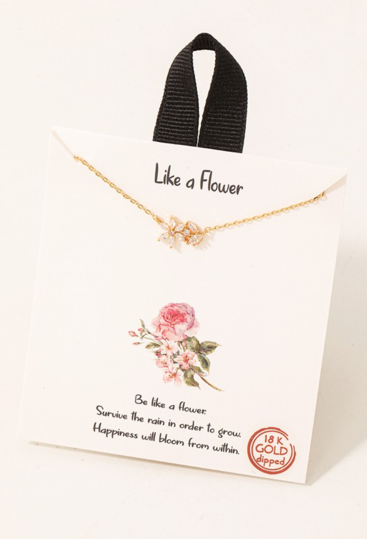 Like A Flower Necklace