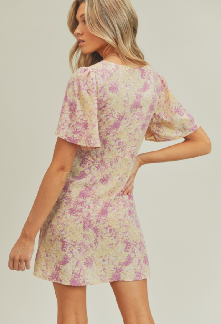 Lavender Skies Mini Dress