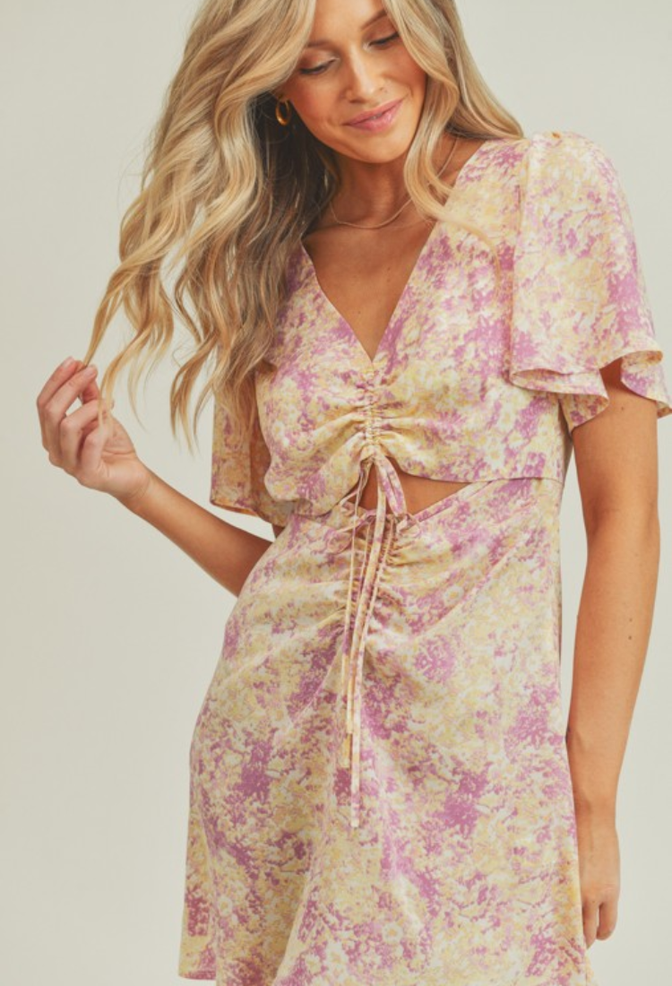 Lavender Skies Mini Dress